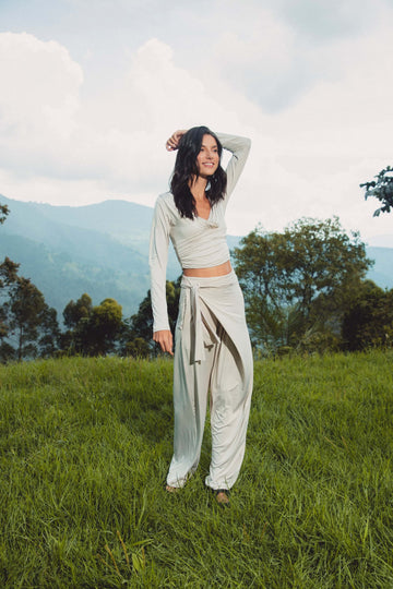 PANTALON CROSSED CON CINTURON
