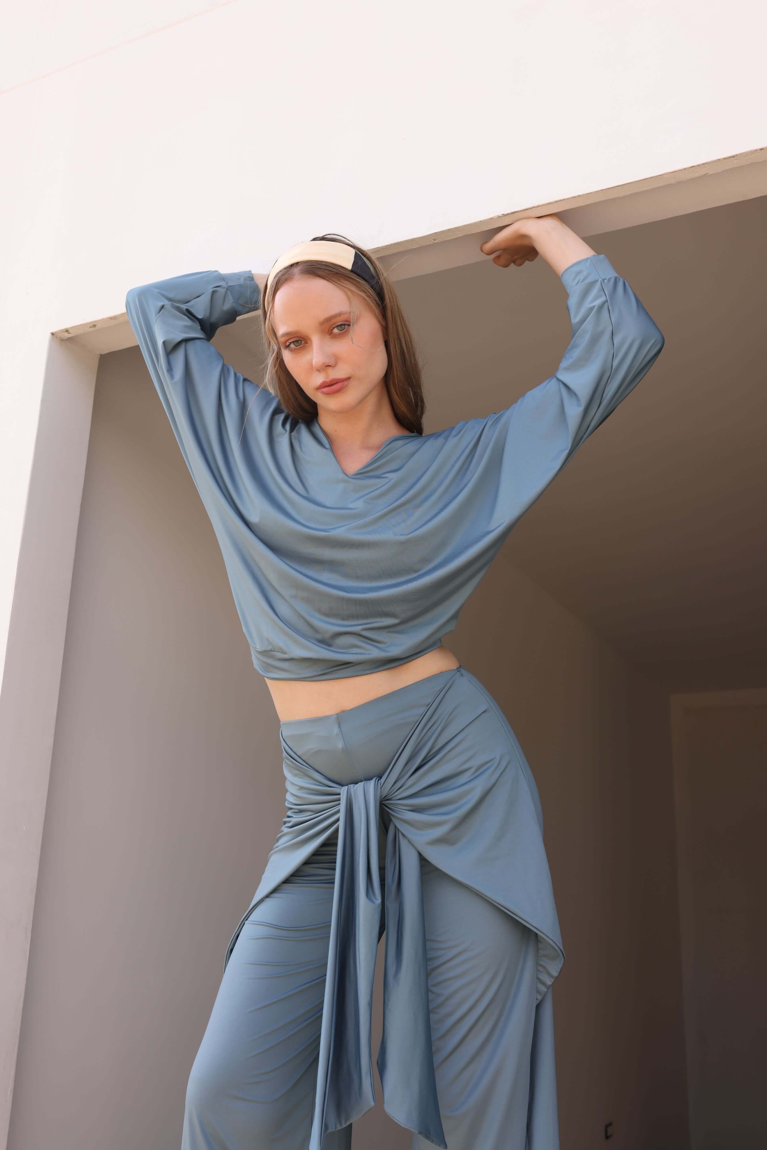 BLUSA CUELLO EN V