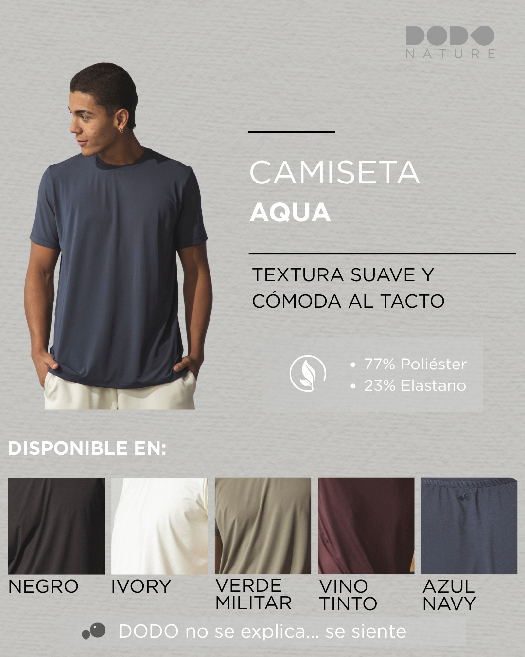 CAMISETA AQUA