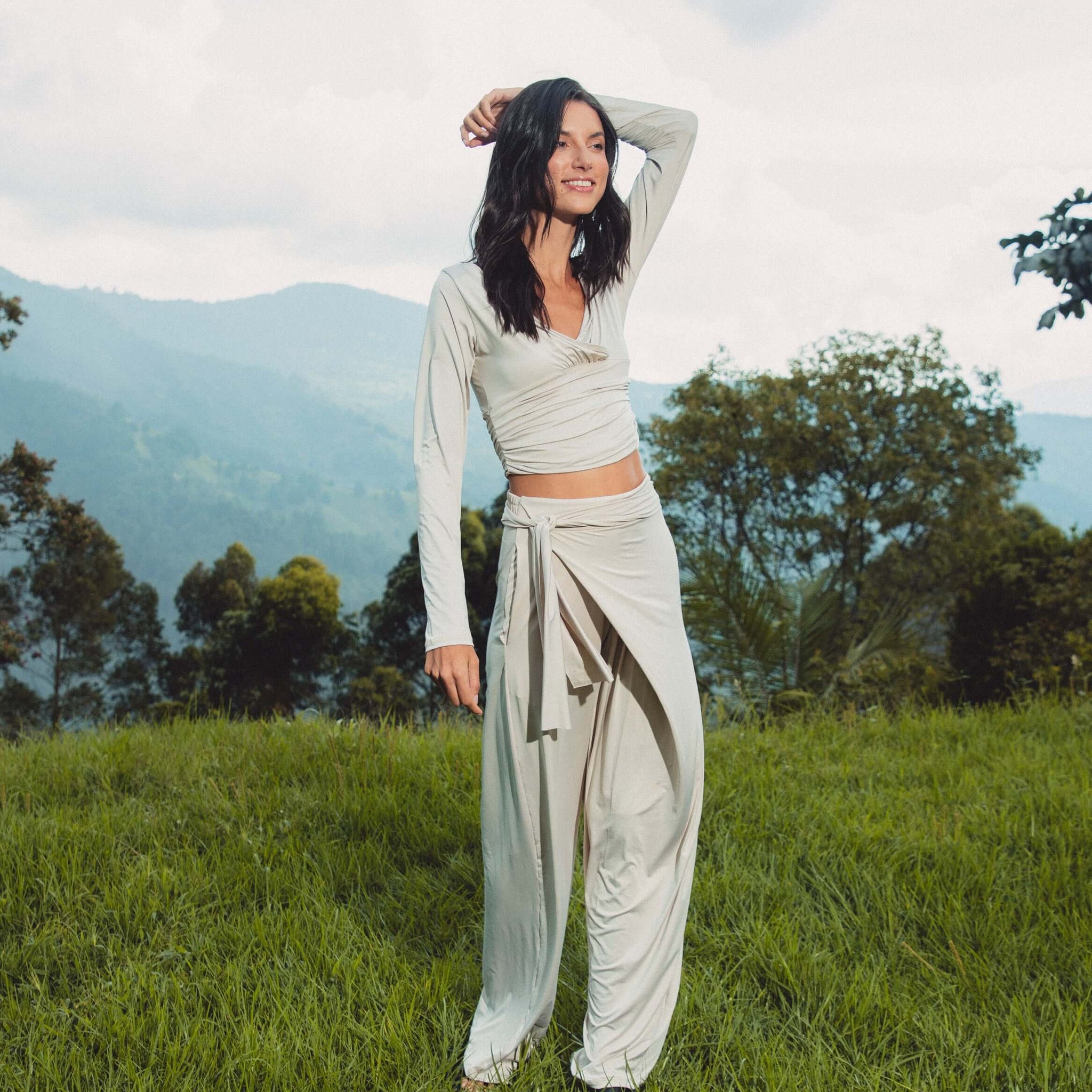 PANTALON CROSSED CON CINTURON