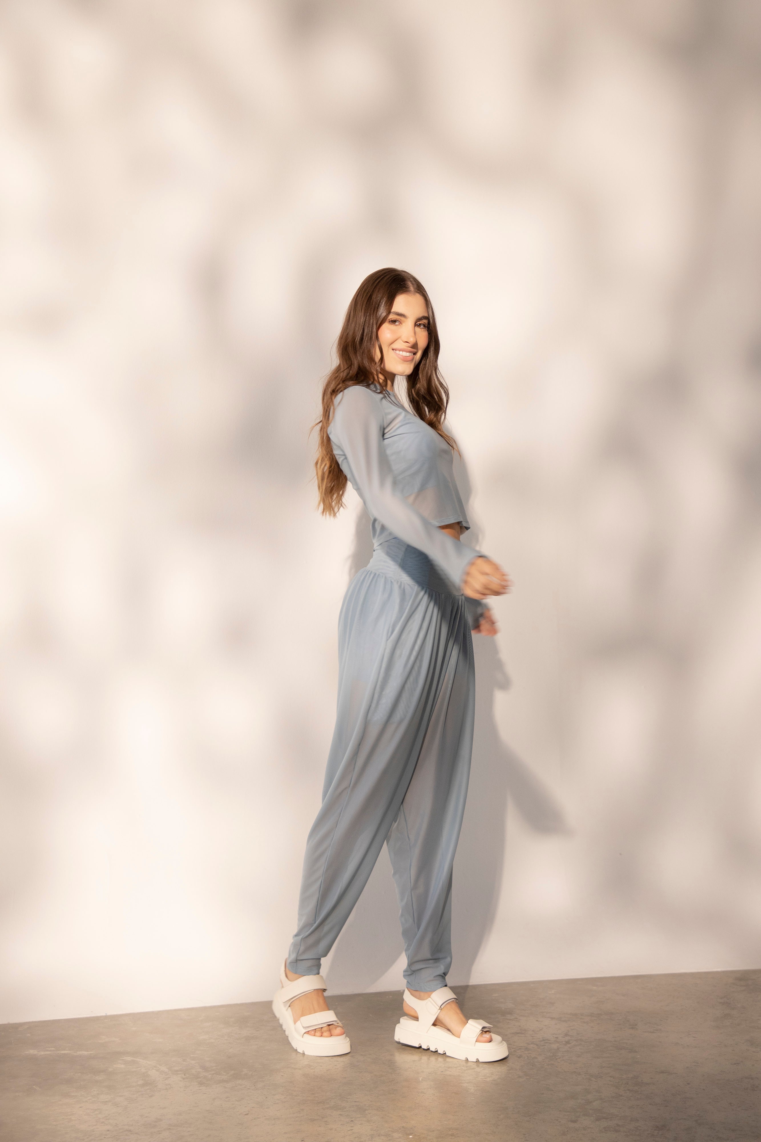 PANTALÓN HAREM MESH