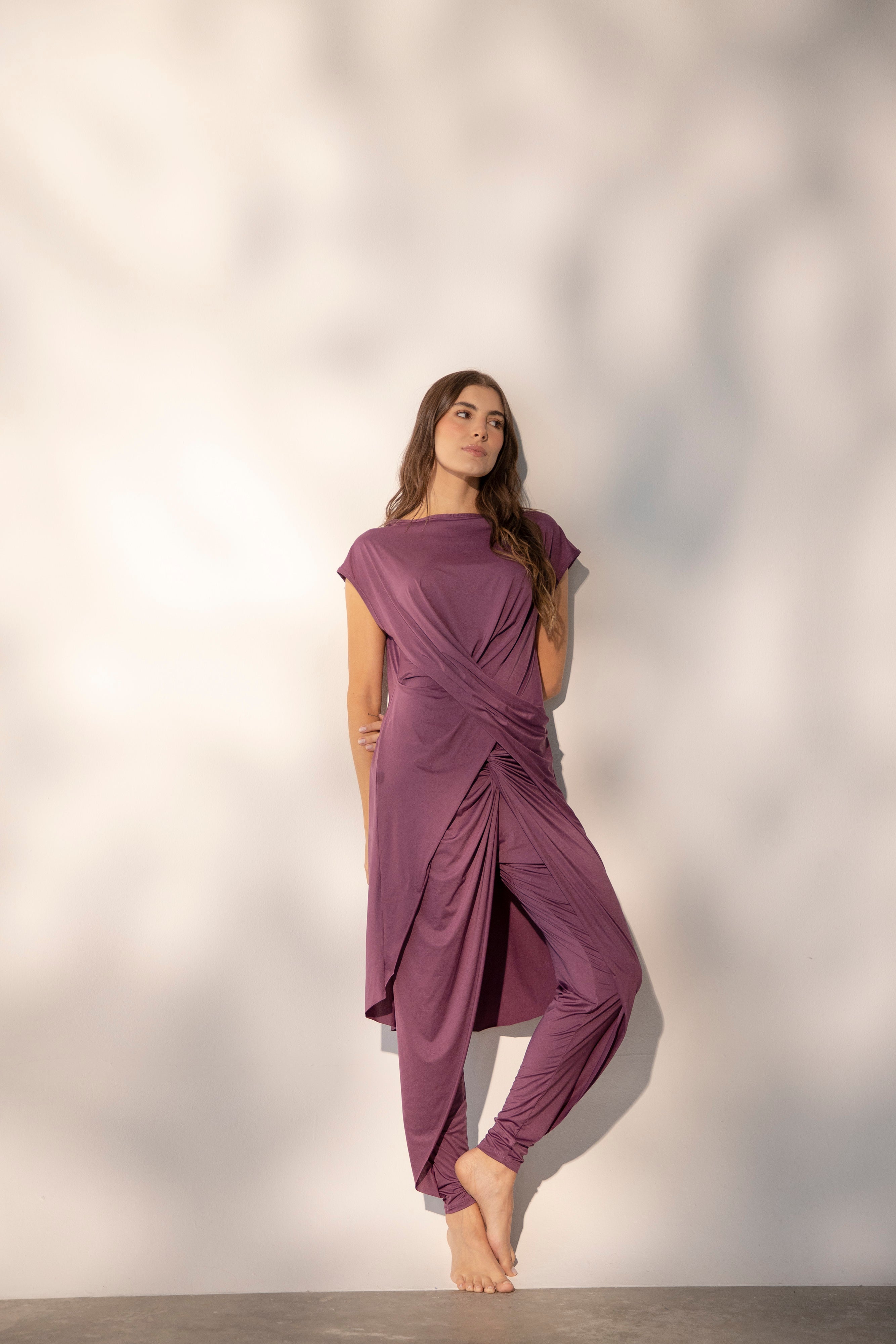 PANTALÓN HAREM CON NUDO