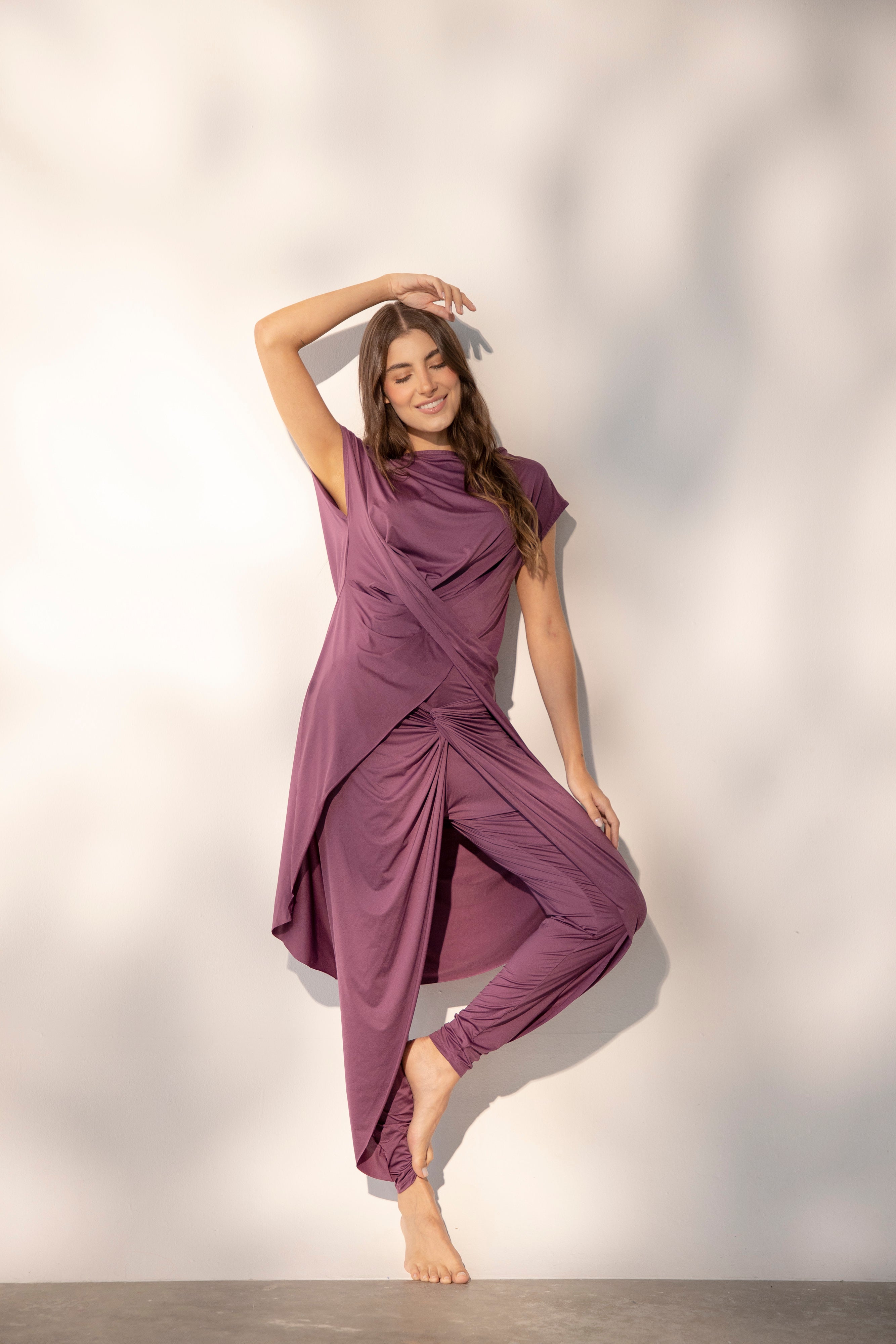 PANTALÓN HAREM CON NUDO