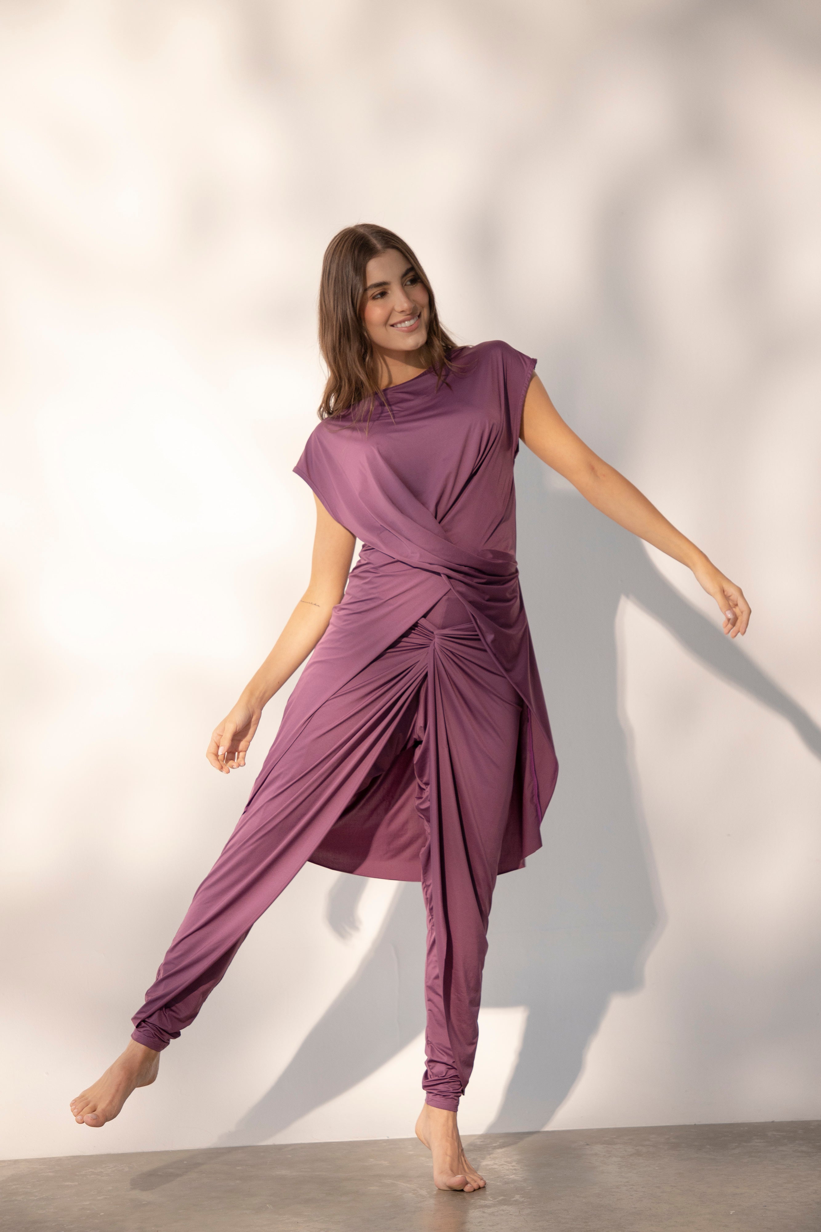 PANTALÓN HAREM CON NUDO