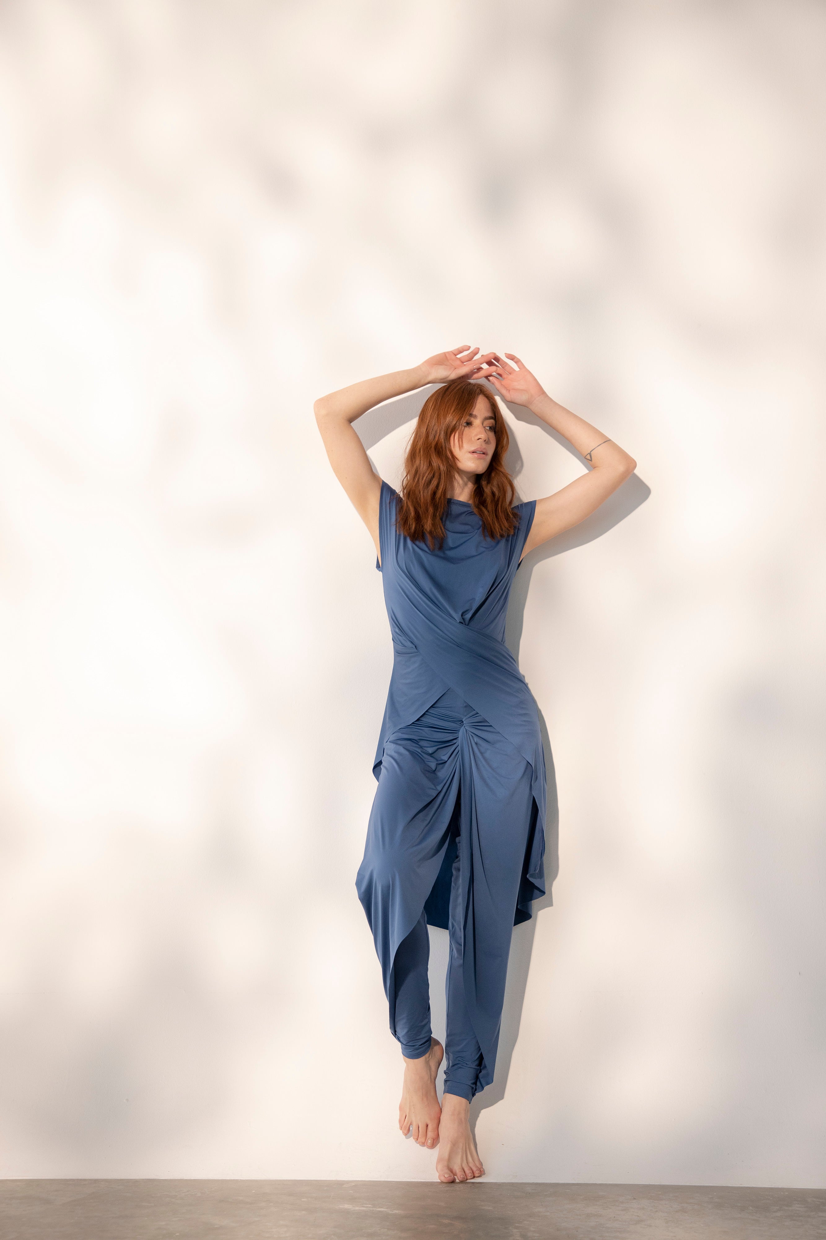 PANTALÓN HAREM CON NUDO