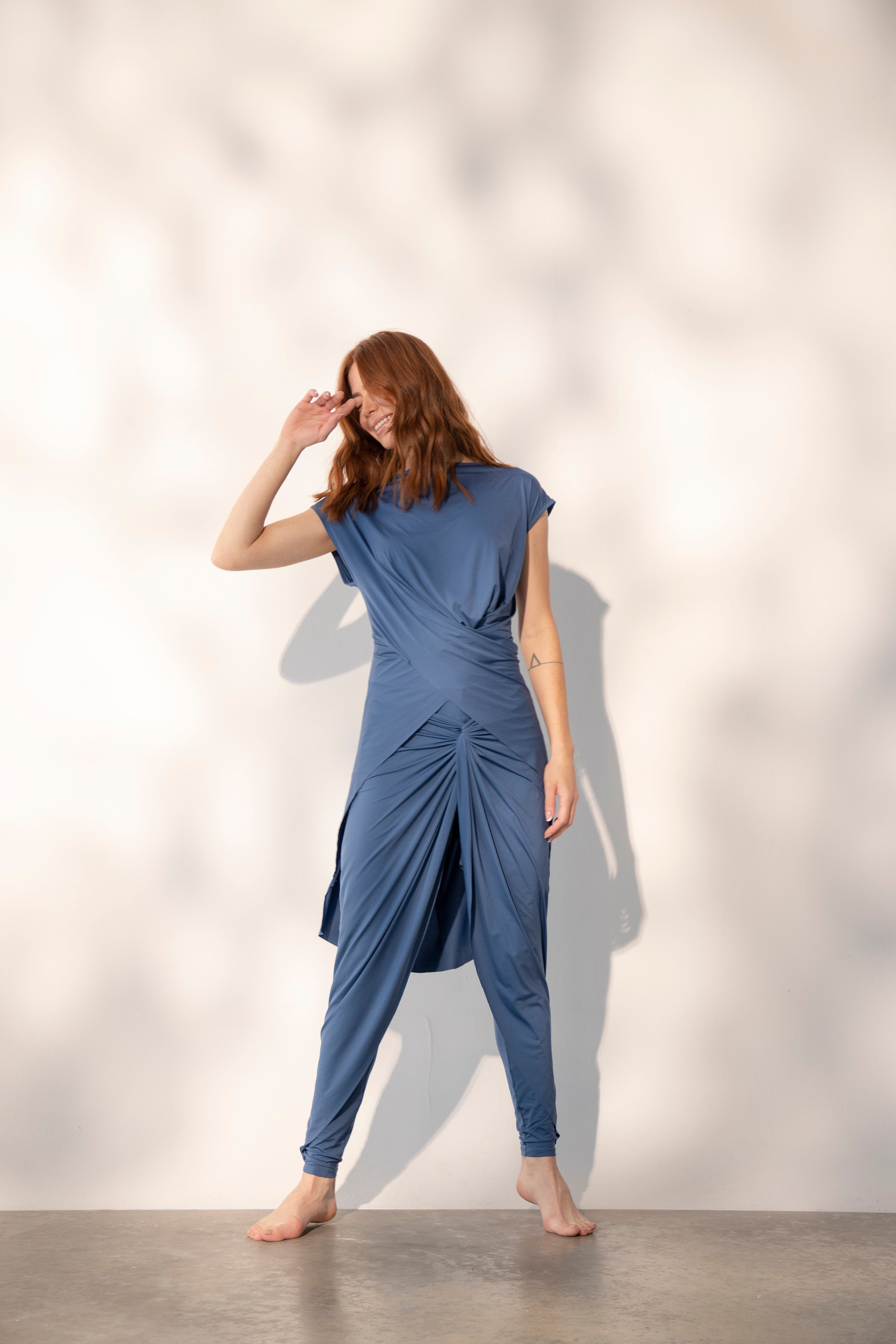 PANTALÓN HAREM CON NUDO