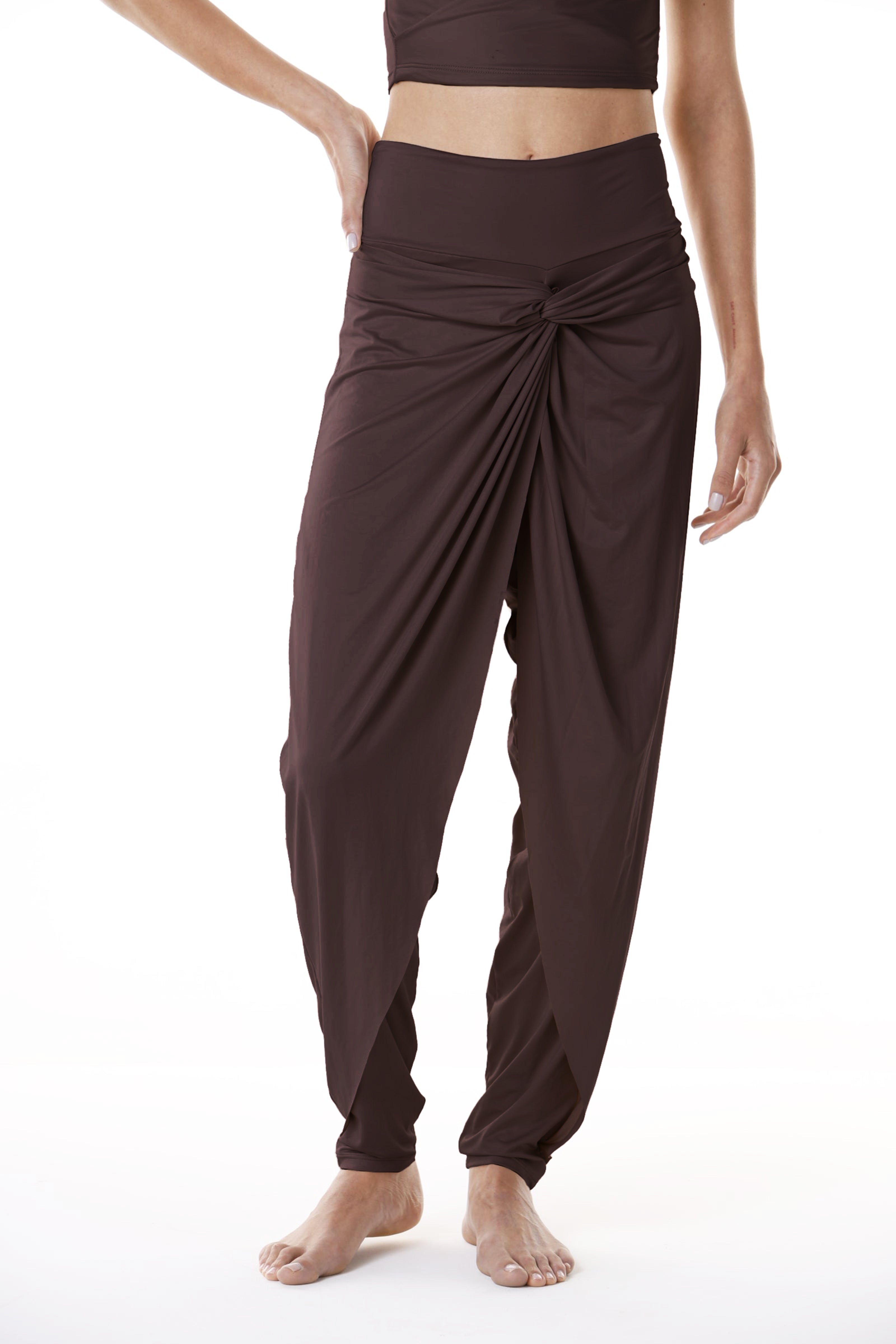 PANTALÓN HAREM CON NUDO